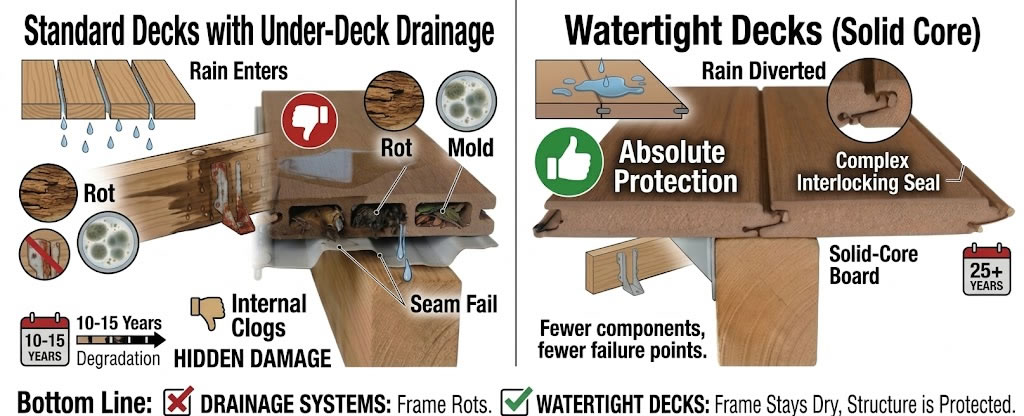 Impact on deck structure