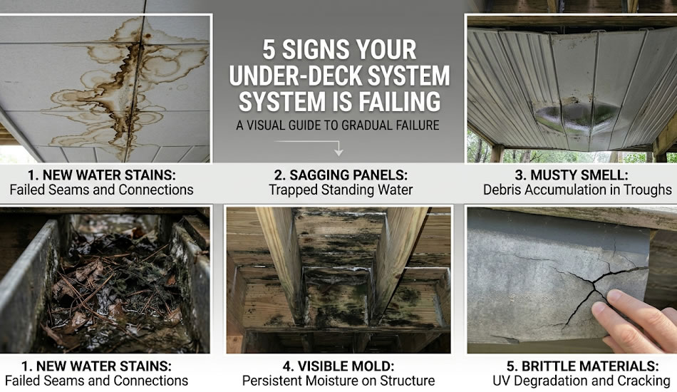 5 Signs Your Under-Deck System Is Failing