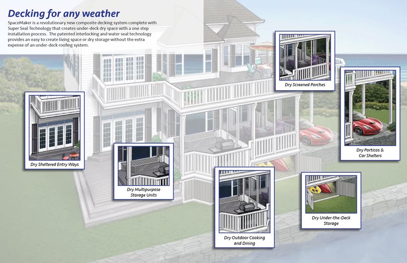 Decking for any weather with Admiral Spacemaker